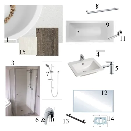 bathroom Interior Design Mood Board by kylietesta on Style Sourcebook