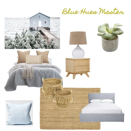 Blue Hues Master Interior Design Mood Board by Beach Road on Style Sourcebook