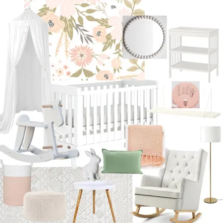 Ascot st Nursery Interior Design Mood Board by Our Little Abode Interior Design on Style Sourcebook