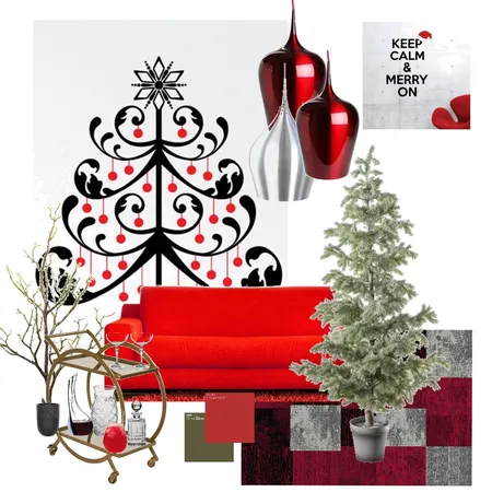 Christmas Interior Design Mood Board by WHAT MRS WHITE DID on Style Sourcebook