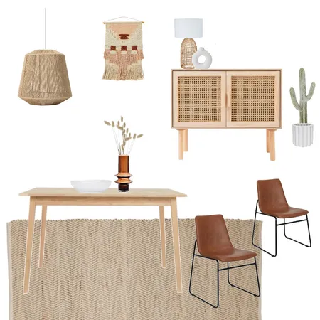 Rust Dining Room Assignment Interior Design Mood Board by sarahramsden on Style Sourcebook