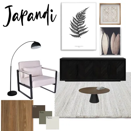 Japandi study Interior Design Mood Board by Kaluba on Style Sourcebook