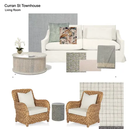 Living Room Interior Design Mood Board by Helen Sheppard on Style Sourcebook