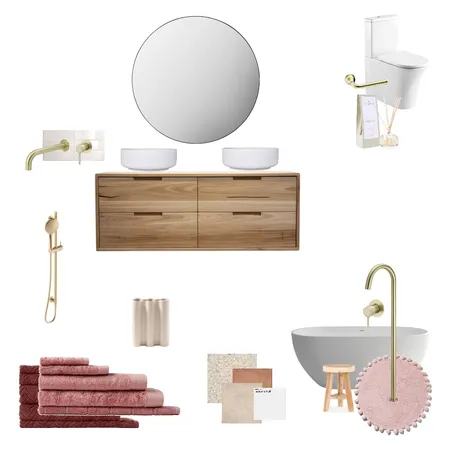 Bathroom Interior Design Mood Board by georgiadelaney96@gmail.com on Style Sourcebook