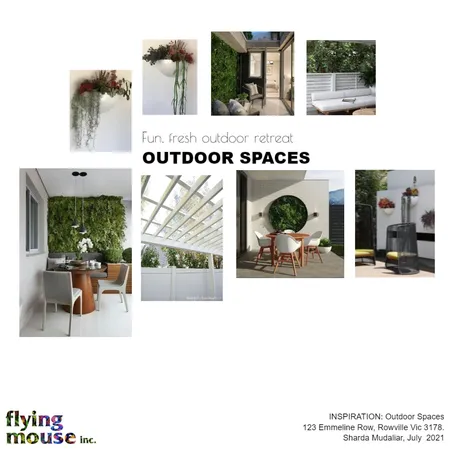 Sharda - Outdoor inspirations Interior Design Mood Board by Flyingmouse inc on Style Sourcebook