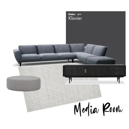 Media Room Interior Design Mood Board by homeinthefoothills on Style Sourcebook