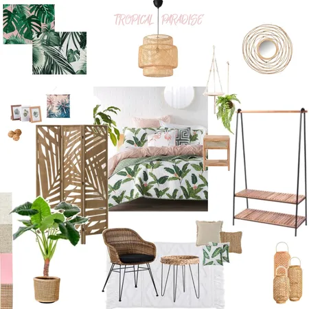 Tropical Paradise Interior Design Mood Board by audreykakavand on Style Sourcebook