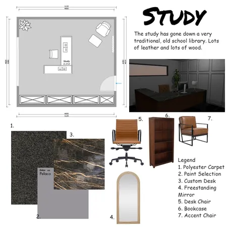 Study S16 A2 Interior Design Mood Board by T.Bonham on Style Sourcebook