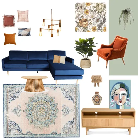 דוגמא לפרסום Interior Design Mood Board by michalwk on Style Sourcebook