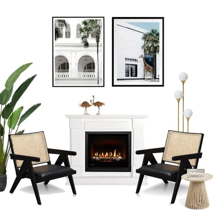 Classic Meets Modern Fireplace Interior Design Mood Board by NicoleSequeira on Style Sourcebook