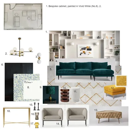 Sample Board Elspa Interior Design Mood Board by ElsPar on Style Sourcebook