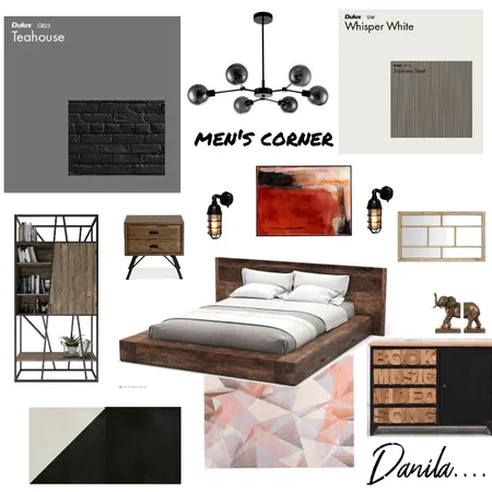 лофт спальня  проэкт 1 Interior Design Mood Board by Danil on Style Sourcebook