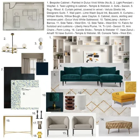 Sample Board Elspa Interior Design Mood Board by ElsPar on Style Sourcebook