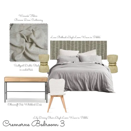 Bedroom 3 Cremorne Interior Design Mood Board by dECO Design on Style Sourcebook