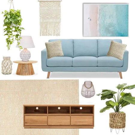 Coastal Living Room Interior Design Mood Board by Our Coastal Dream on Style Sourcebook