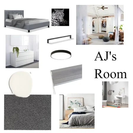 AJ's room Interior Design Mood Board by Breezy Interiors on Style Sourcebook