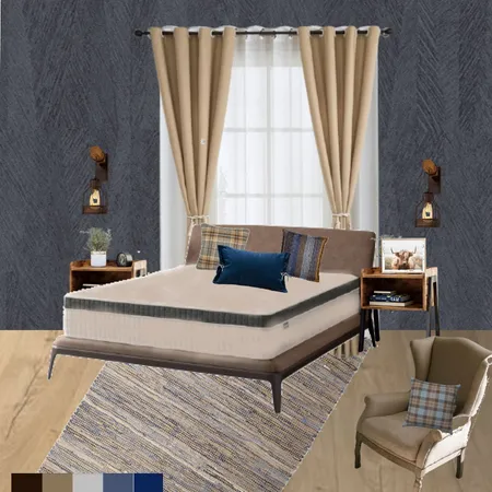 Final Bedroom V4 Interior Design Mood Board by crotem on Style Sourcebook