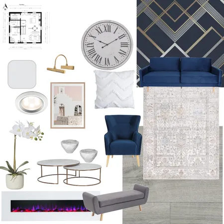 Living Room Interior Design Mood Board by Hansari on Style Sourcebook