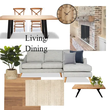 Living and Dining Room Interior Design Mood Board by Juge on Style Sourcebook