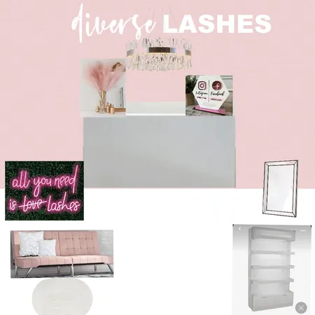 Lash Salon Interior Design Mood Board by jennifercoomer on Style Sourcebook