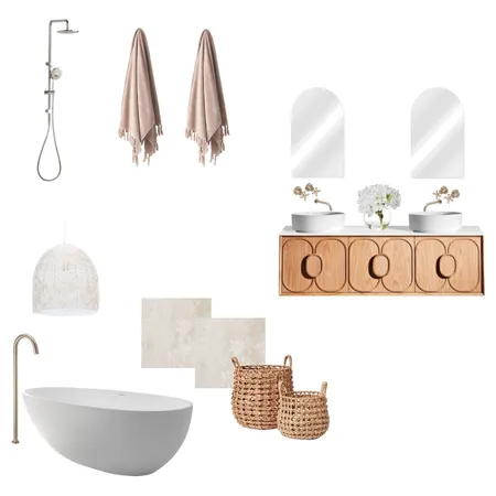 Bowen 2 Bathroom ideas Interior Design Mood Board by Hayley Marie Interiors on Style Sourcebook