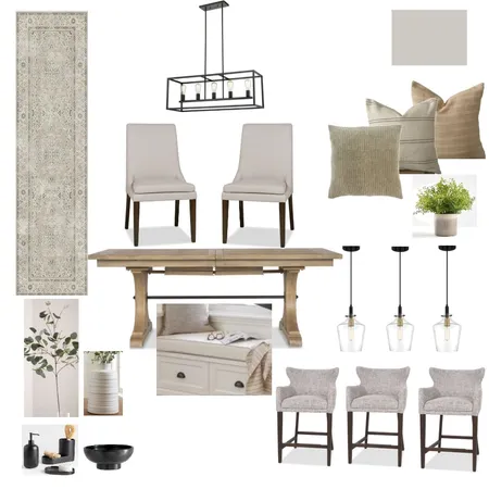 Dining Area Interior Design Mood Board by designsbyhenvi on Style Sourcebook