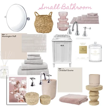 Small Bathroom Interior Design Mood Board by eliza545 on Style Sourcebook