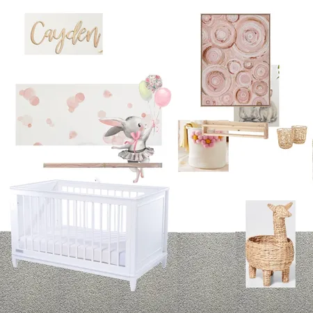 Nursery bunny Jade Interior Design Mood Board by frosygrrl on Style Sourcebook