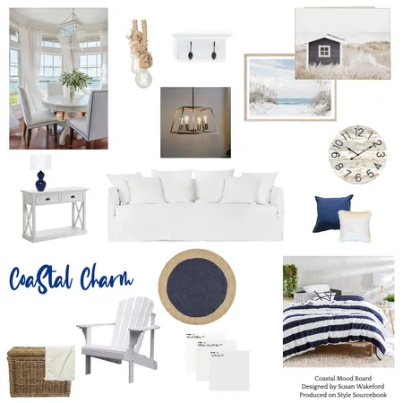 Coastal Charm Interior Design Mood Board by Bale & Twine Interiors on Style Sourcebook