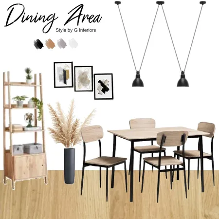 Scandinavian Dining Area Interior Design Mood Board by Gia123 on Style Sourcebook