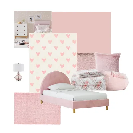 pink room Interior Design Mood Board by Margo Midwinter on Style Sourcebook