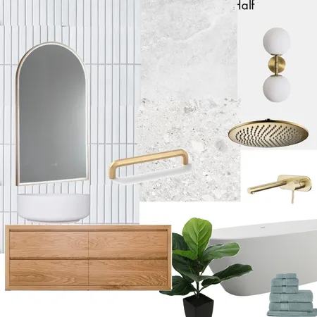 Bathroom Interior Design Mood Board by Tessdoogs on Style Sourcebook