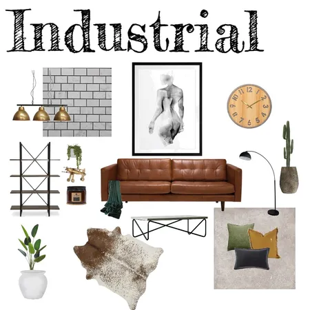 industrial Interior Design Mood Board by hainesee on Style Sourcebook