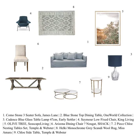 Lounge Interior Design Mood Board by Catherine Hotton on Style Sourcebook