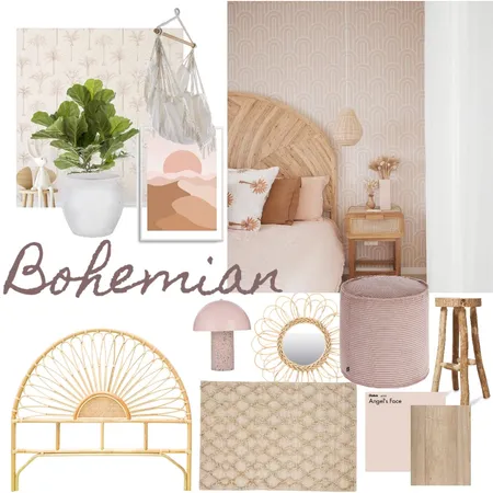 Bohemian Interior Design Mood Board by Lane and Koh on Style Sourcebook