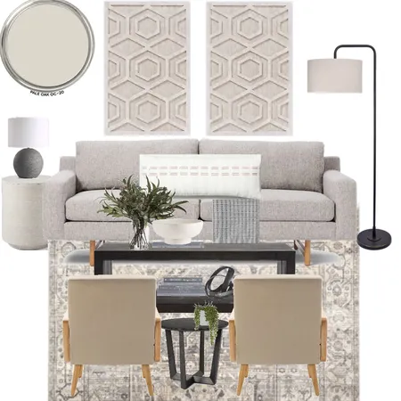 Cortney Lamew Living Room View 1 Interior Design Mood Board by DecorandMoreDesigns on Style Sourcebook