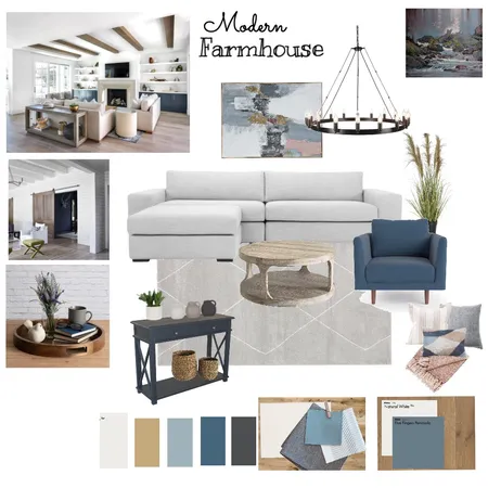 Modern Farmhouse Interior Design Mood Board by jeje19 on Style Sourcebook