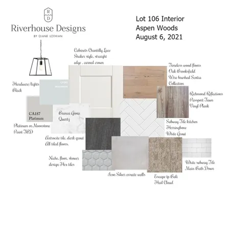 Lot 106 interior Interior Design Mood Board by Riverhouse Designs on Style Sourcebook