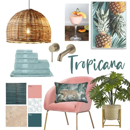 Tropical 2 Interior Design Mood Board by SammyL on Style Sourcebook