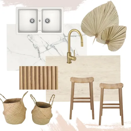 Modern Coastal Kitchen Interior Design Mood Board by Designingly Co on Style Sourcebook