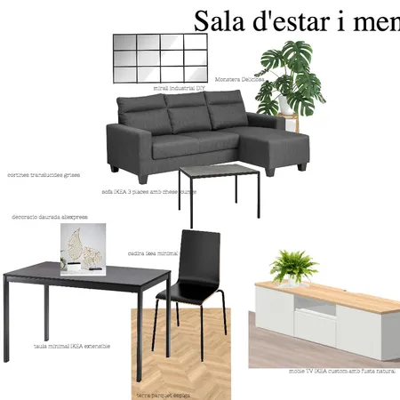 Sala d'estar i menjador_1 Interior Design Mood Board by RikiHaro on Style Sourcebook