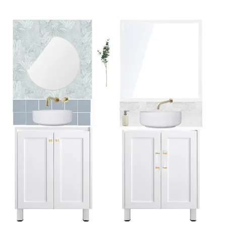 Hamptons powder room Interior Design Mood Board by Kayrener on Style Sourcebook