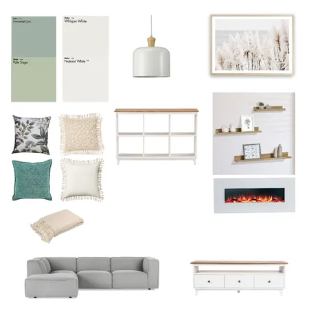 Living Room Interior Design Mood Board by Nicsims on Style Sourcebook