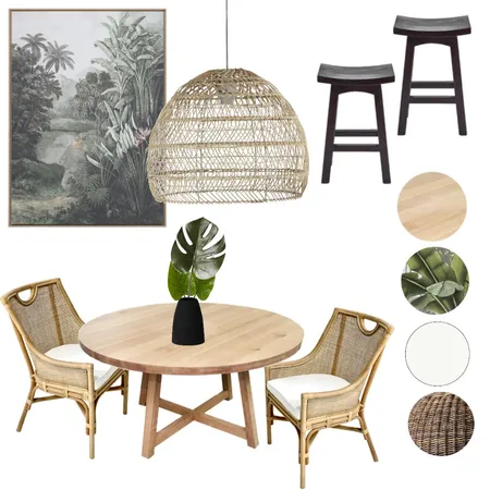 Tropical Living / Kitchen Interior Design Mood Board by Vienna Rose Interiors on Style Sourcebook