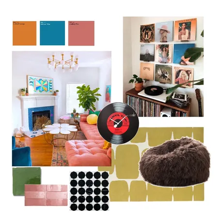 IDI retro Interior Design Mood Board by K.doesinteriors on Style Sourcebook