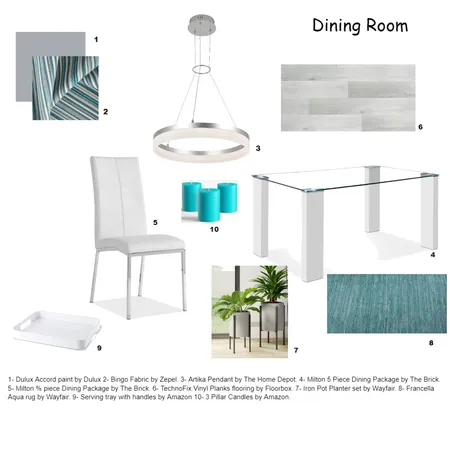 Dining Room Sample Board Interior Design Mood Board by DawnSlater1988 on Style Sourcebook