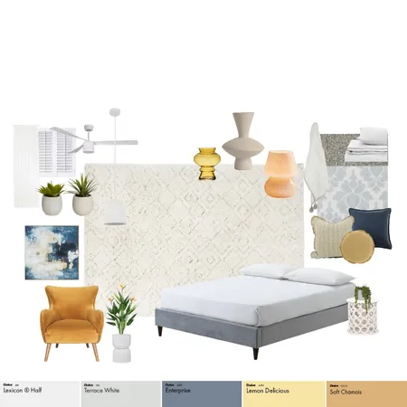 Master Bedroom Interior Design Mood Board by Alexandra Pace on Style Sourcebook
