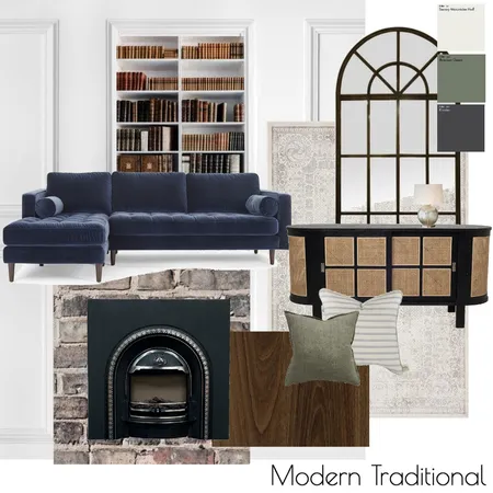 Modern Traditional Interior Design Mood Board by Bronte Crittenden on Style Sourcebook