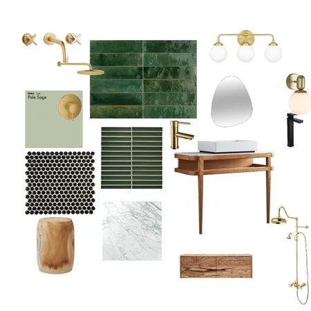 Bathroom 1 Interior Design Mood Board by kaitmcn on Style Sourcebook