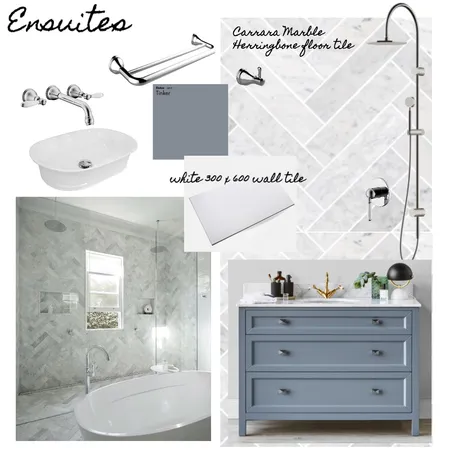 Ensuites 1&2 Interior Design Mood Board by Genie on Style Sourcebook